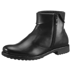 Stiefelette »LIVERPOOL«, Schlupfboots, Klassikboots mit Reißverschluss außen, G-Weite, Gr. 6,5, schwarz, , 56722547-6,5