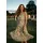 Betty & Co Chiffonkleid Plissee Grün 42