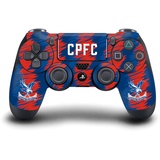 Head Case Designs Offizielle Crystal Palace FC Heimtrikot Logo Kunst Vinyl Haut Gaming Aufkleber Abziehbild Abdeckung kompatibel mit Sony Playstation 4 PS4 DualShock 4 Controller