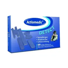 Gramm medical Actiomedic DETECT Kinderpflaster Blau 50 St.