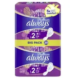 Always - Platinum Damenbinde Long+ mit Flügeln - 40 Stücke