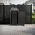 ML-Design Mülltonnenbox 68 x 80 x 124 cm braun