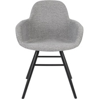 ZUIVER Albert Kuip Soft Armlehnstuhl, light grey