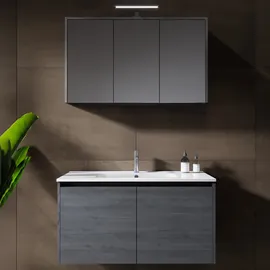 Riho Porto 100 cm eiche dunkelgrau