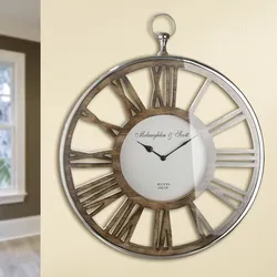 GILDE Wanduhr »Uhr Sevilla« GILDE braun