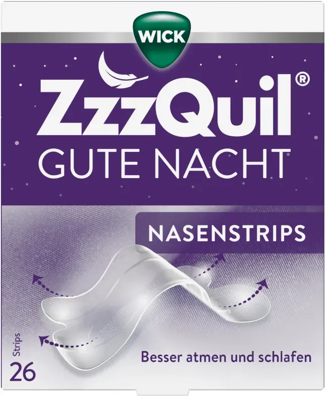 WICK ZzzQuil GUTE NACHT NASENSTRIPS