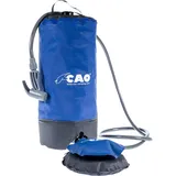 CAO Solardusche Druck blau 12 l