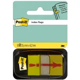 Post-it Index Haftstreifen Standard, Ausrufezeichen-Symbol, gelb