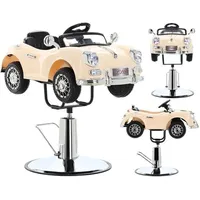 Friseurstuhl Kinderstuhl Auto hydraulisch drehbar für Friseursalon Friseurstuhl