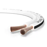 Oehlbach 197 Lautsprecherkabel 1.5mm2 Weiß