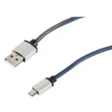 s/conn S-Conn 14-50029 USB Kabel 2 m USB A Micro-USB B Blau