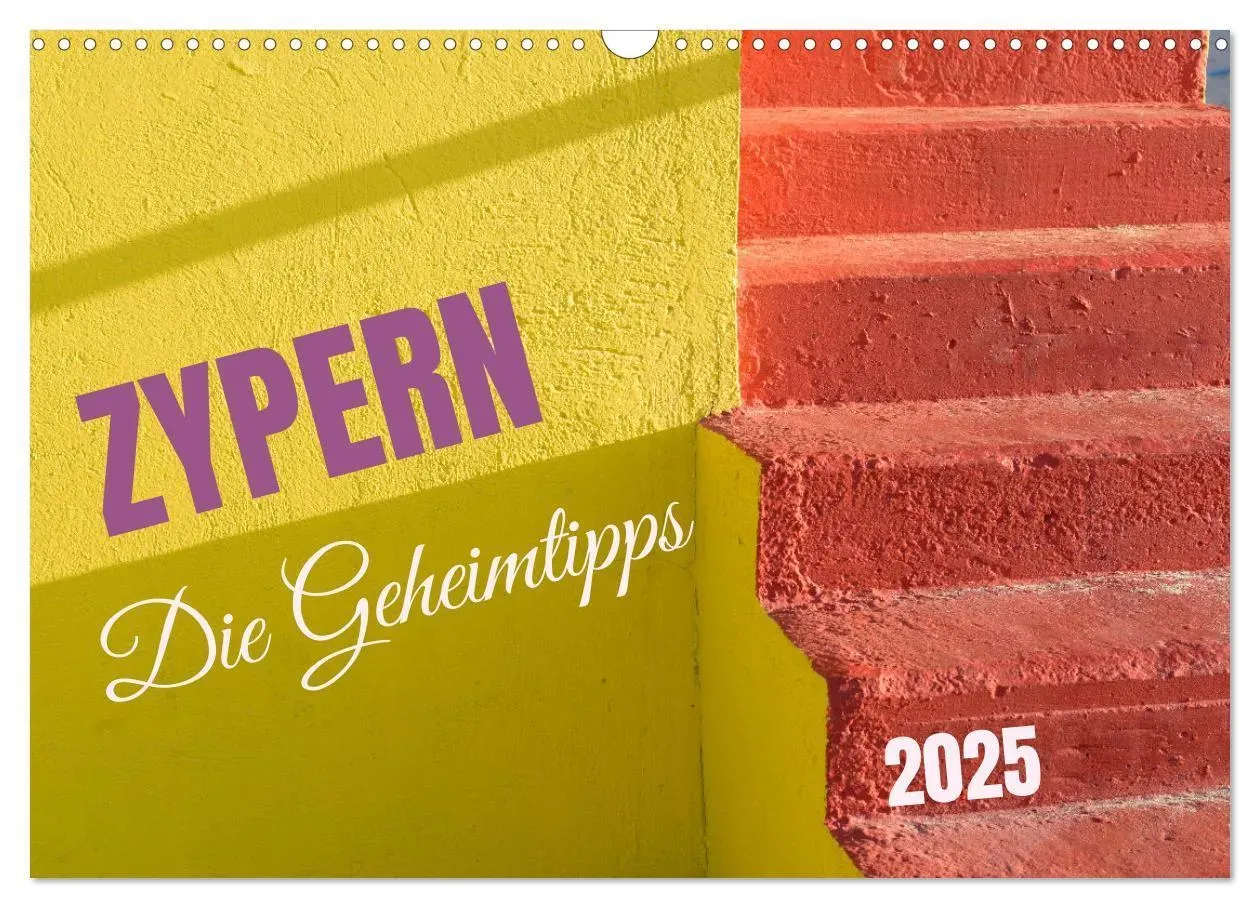 Zypern - Die Geheimtipps (Wandkalender 2025 Din A3 Quer)  Calvendo Monatskalender