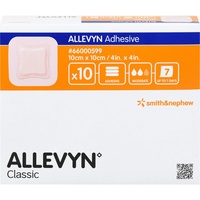 Docpharm GmbH ALLEVYN Adhesive 10x10 cm haftende Wundauflage