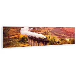 Klarstein Wonderwall Air Art Smart Infrarotheizung Zug 120x30cm 350W Mehrfarbig
