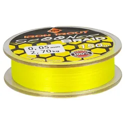Iron Trout Angelschnur Spooner Braid (gelb, 150 m), Ø mm: 0,04