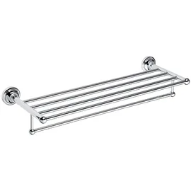 Brillantbad BETRO Handtuchablage Chrom 665x120x225 mm