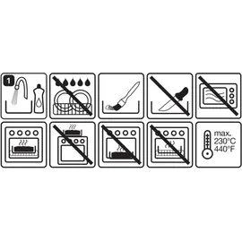 Kaiser Springform rechteckig mit Transporthaube, 35 x 24 cm
