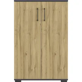 Germania Profi 3.0 Aktenschrank 80 x 40 x 123 cm grau
