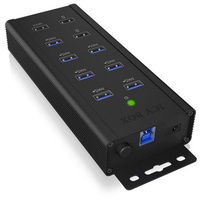 RaidSonic Icy Box IB-HUB1703-QC3 USB-Hub, 7x USB-A 3.0, USB-B 3.0 [Buchse] (60362)