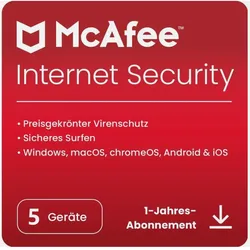 McAfee Total Protection 2025 5 Geräte 1 Jahr Download