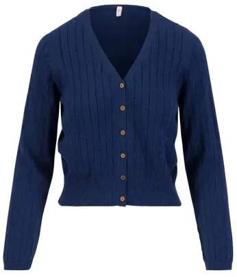 Blutsgeschwister Cardigan Save the Brave - starlight blue knit L