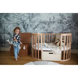 Waldin Schublade für 7in1 Babybett, Kinderbett, KEIN BETT