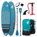 Fanatic SUP Komplett Set Package Fly Air/Pure 2023 315 x 84 cm green