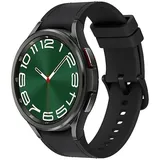 schwarz 47 mm LTE Hybrid EcoLeather Band schwarz