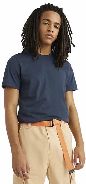 Tommy Jeans Original Jersey - T-Shirt - Herren, Dark Blue, XL