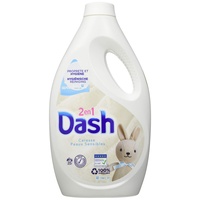 Dash 2-in-1 Flüssigwaschmittel für empfindliche Haut mit langer Frische, 35 Waschgänge