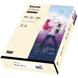 Inapa tecno Farbige Papiere »Rainbow / tecno Colors« braun