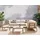 Beliani Lounge Set 6-tlg. Beige