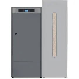solarbayer� Solarbayer Pelletkessel PLT-45 AC 45 kW Holzpelletheizung mit PLT-Connect App