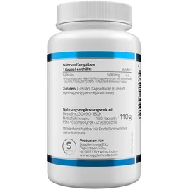 klean labs L-Prolin 500 mg Kapseln 180 St.