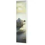 Möbel Kraft Mehrzweckschrank 48 x 191 x 20 cm Grau