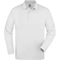 James & Nicholson Polo-Piqué Langarm JN022, - S -