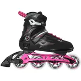 Fila Herren Wave 84 Inline Skate, schwarz-magenta, 39 EU - 39