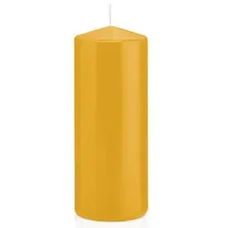 Stumpenkerze gelb 618318.015 150x60mm