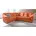 sit&more Ecksofa »Savona L-Form, B: 262 cm« optional Bettfunktion, Federkern, orange
