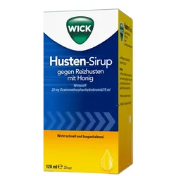 WICK Husten-Sirup gegen Reizhusten mit Honig 120 ml