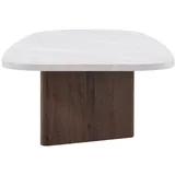 venture home Grönvik Hellgrau Spanplatte 130 x 65 x 32 cm