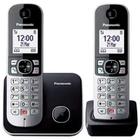 Panasonic KX-TG6852JTB Telefon Schwarz, Grau