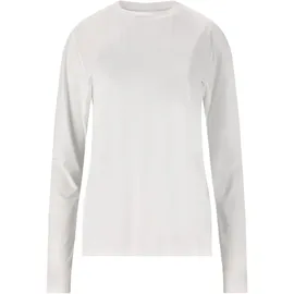 Endurance Nan Langarm Laufshirt Damen Weiß L