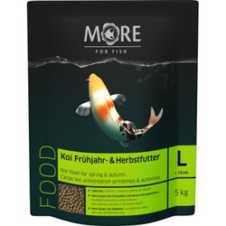 MORE Koi Frühjahr-/Herbstfutter 6mm 5 kg