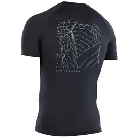ION Rashguard Kurzarm Schwarz M