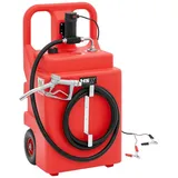 MSW Ölabsaugpumpe Mobile Tankstelle 120l mit elektrischer Pumpe 37 l/min