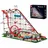 Mould King Motorisierte Achterbahn 3646-tlg. 11014