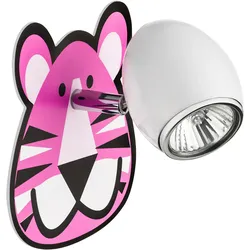 SPOT LIGHT Wandleuchte "Lenny", pink, H: 15,00cm, Lampen, Wandleuchte aus Metall für das Kinderzimmer, Kinderlampe