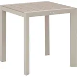 Hespéride Gartentisch 2-Sitzer 2 x 70 x 75 cm Beige/Grau