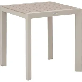 Hesperide Gartentisch 2-Sitzer 2 x 70 x 75 cm Beige/Grau